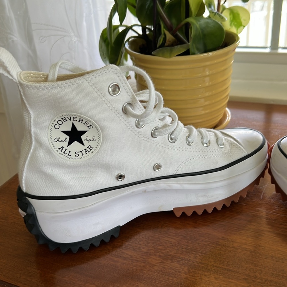 Converse Chuck Taylor Run Star Hike Canvas Platform Sneakers - Picture 5 of 7